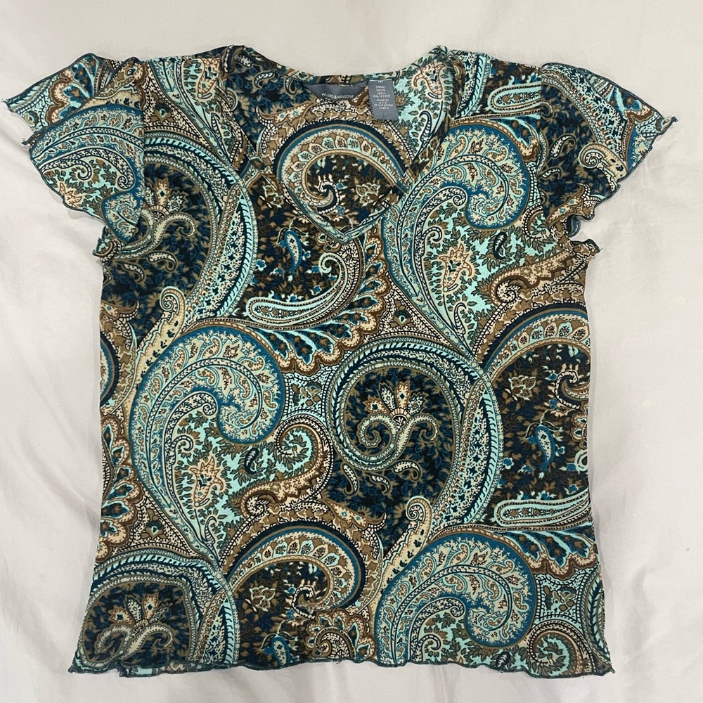 Y2K short sleeve top
